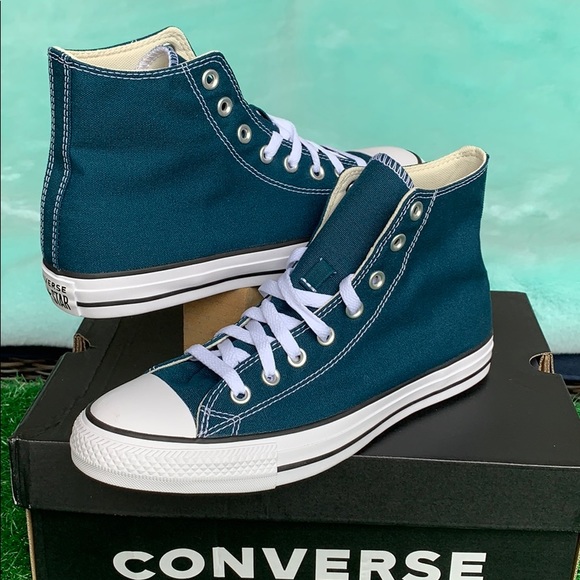 CONVERSE CTAS HI MIDNIGHT TURQUOISE MEN’S - Picture 5 of 16